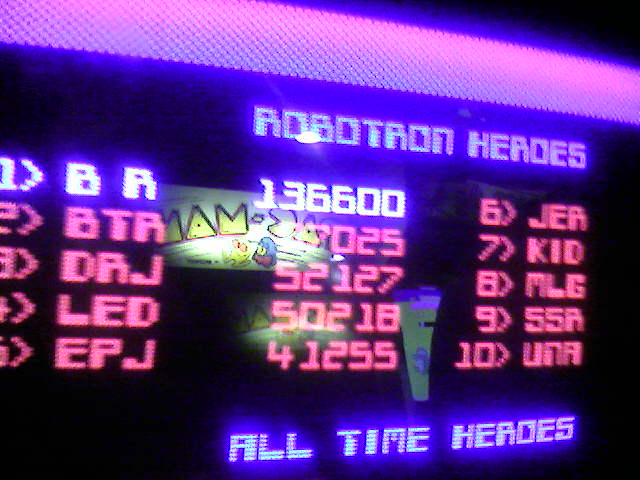 Robotron high score